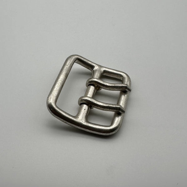 Double Prong Buckle 925 Sterling Silver Buckle Handmade