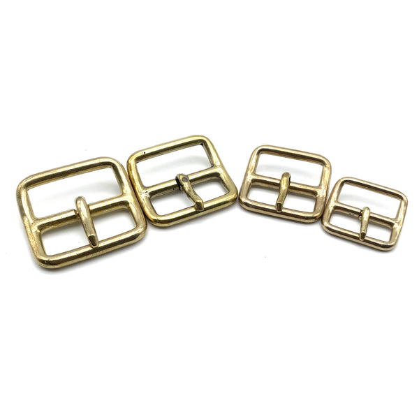 Brass Belt Buckle Leather Crafting Hardwares,Leather Boots Buckle,Bag Fastener Buckle,Size 26/30/35/38.5mm