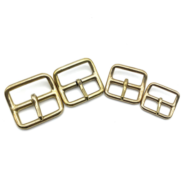 Brass Belt Buckle Leather Crafting Hardwares,Leather Boots Buckle,Bag Fastener Buckle,Size 26/30/35/38.5mm