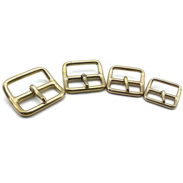 Brass Belt Buckle Leather Crafting Hardwares,Leather Boots Buckle,Bag Fastener Buckle,Size 26/30/35/38.5mm