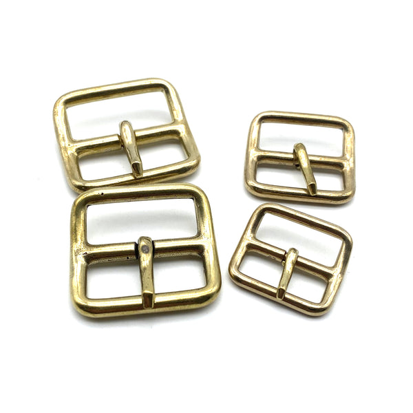 Brass Belt Buckle Leather Crafting Hardwares,Leather Boots Buckle,Bag Fastener Buckle,Size 26/30/35/38.5mm