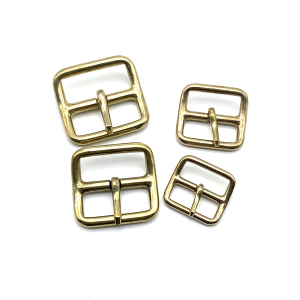 Brass Belt Buckle Leather Crafting Hardwares,Leather Boots Buckle,Bag Fastener Buckle,Size 26/30/35/38.5mm