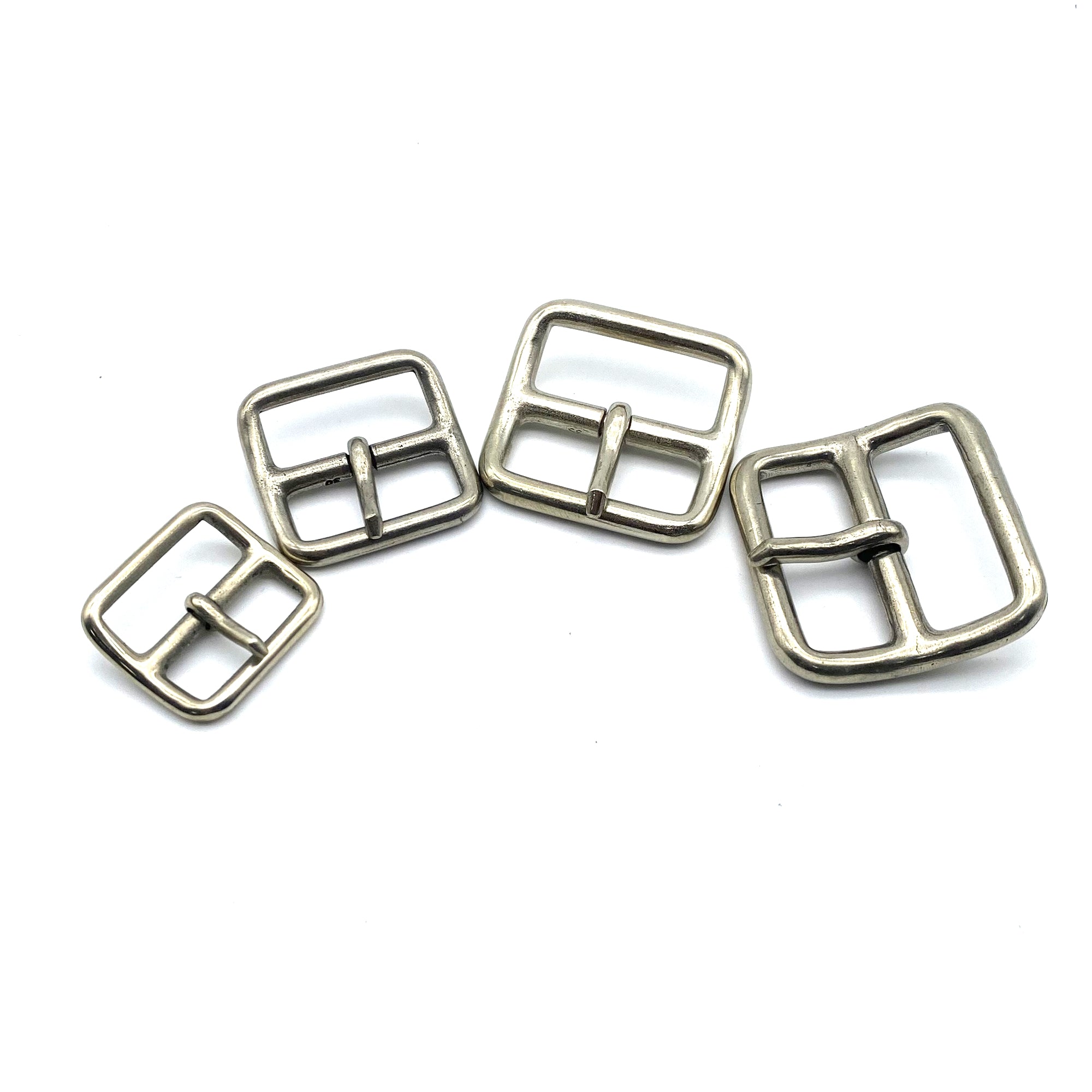 Nickel Silver Buckle Leather Crafting Hardwares,Leather Boots Buckle,Bag Fastener Buckle,Size 26/30/35/38.5mm 