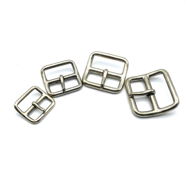 Nickel Silver Buckle Leather Crafting Hardwares,Leather Boots Buckle,Bag Fastener Buckle,Size 26/30/35/38.5mm 