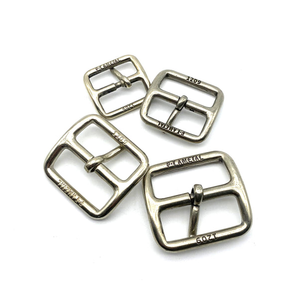 Nickel Silver Buckle Leather Crafting Hardwares,Leather Boots Buckle,Bag Fastener Buckle,Size 26/30/35/38.5mm 