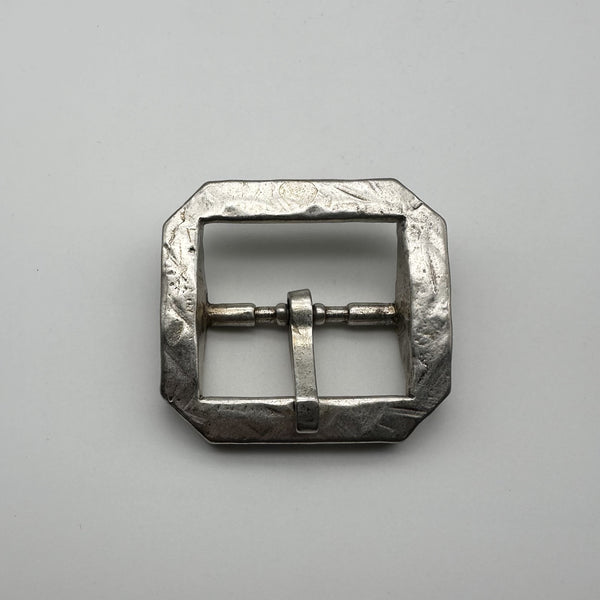 Solid Steriling Silver Buckle Durable Square Belt Buckle
