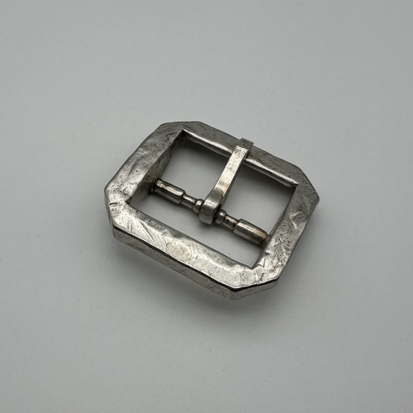 Solid Steriling Silver Buckle Durable Square Belt Buckle
