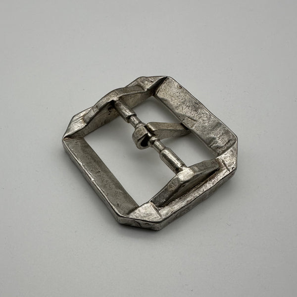 Solid Steriling Silver Buckle Durable Square Belt Buckle
