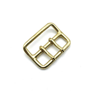 50mm Brass Buckle Sam Browne Double Prong Buckle Leather Belt Buckle
