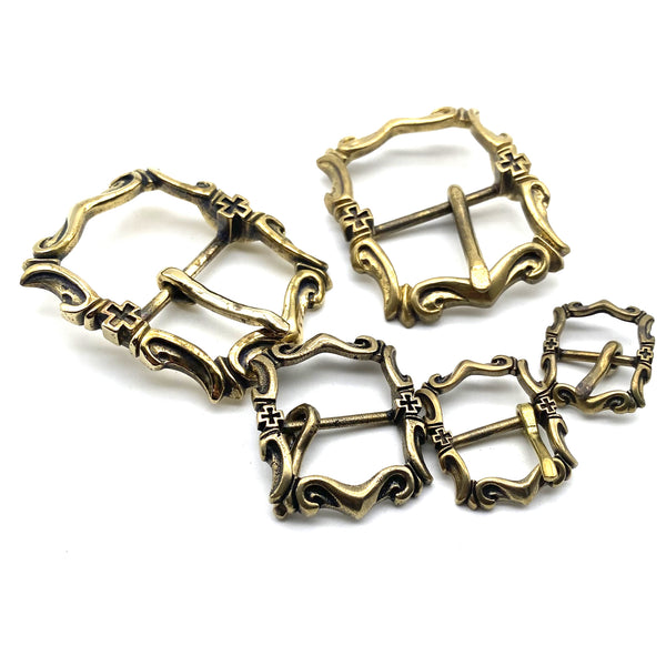 Brass Belt Buckle Leather Crafting Hardwares,Leather Boots Buckle,Bag Fastener Buckle,Size 18/20/25/31/36/39mm