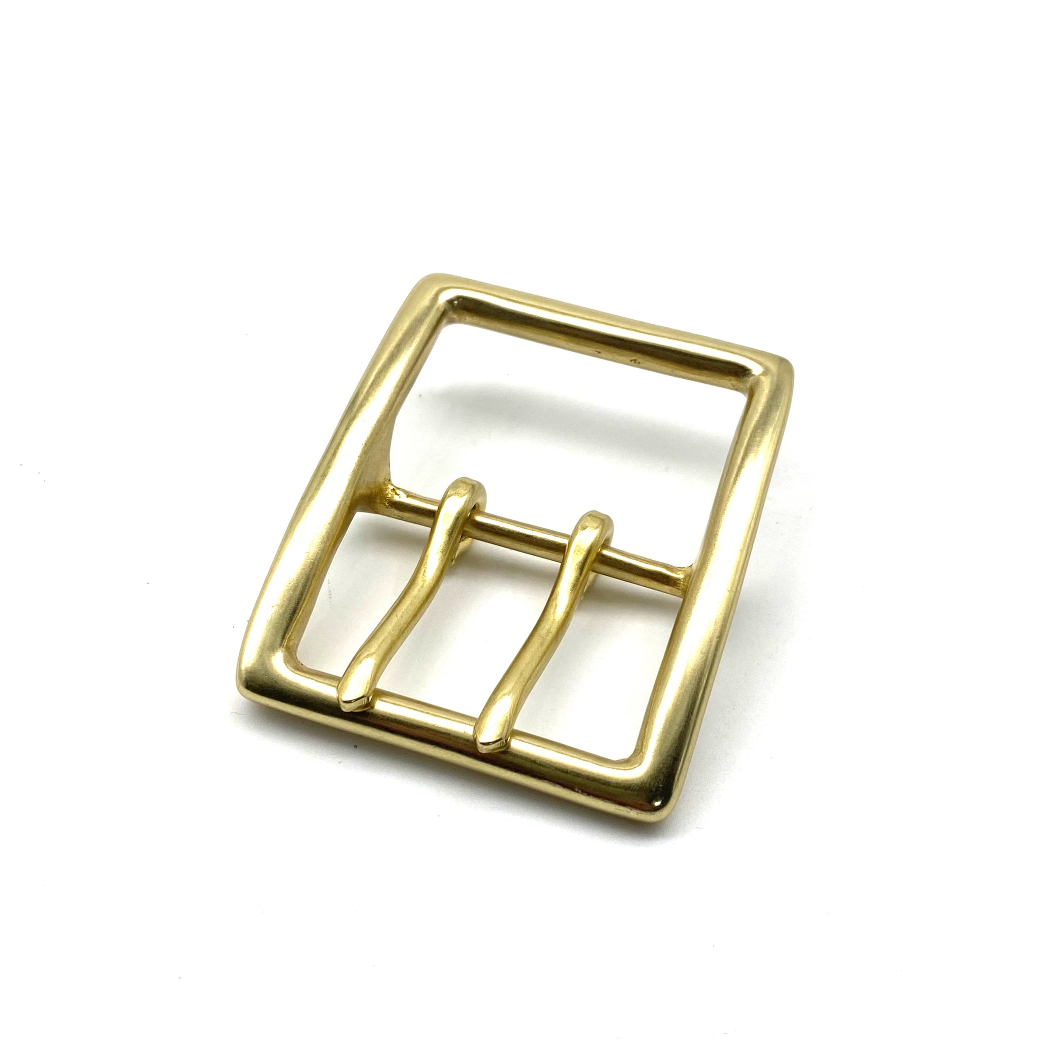 49mm Solid Brass Buckle Double Pin Large Belt Buckle