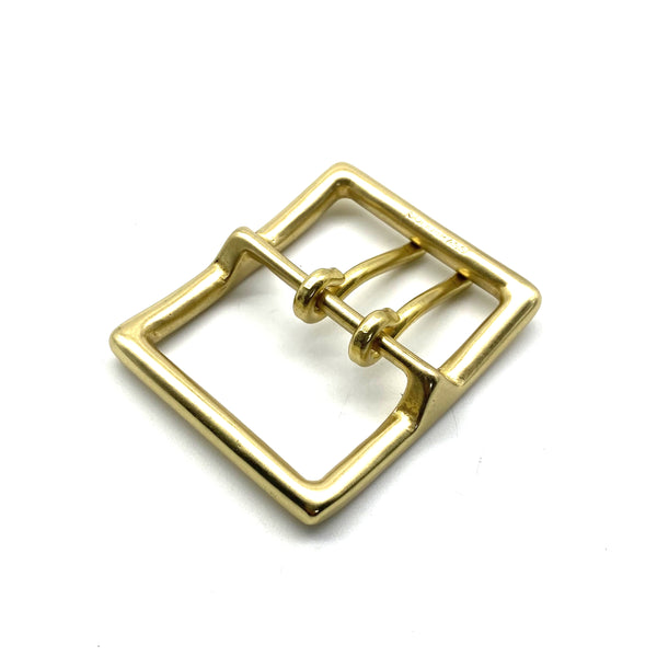 49mm Solid Brass Buckle Double Pin Large Belt Buckle