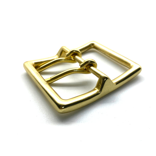 49mm Solid Brass Buckle Double Pin Large Belt Buckle