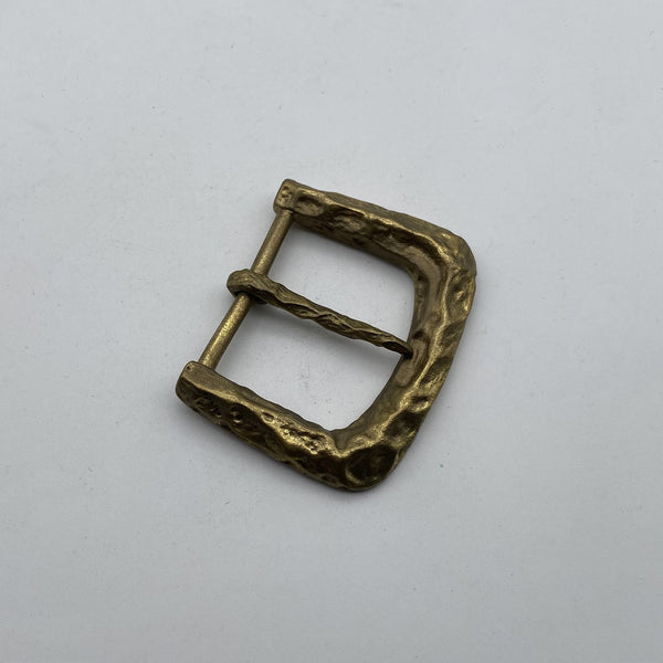Artisan Distressed Metal Belt Buckle,Retro Hammered Texture  for Men’s Belts