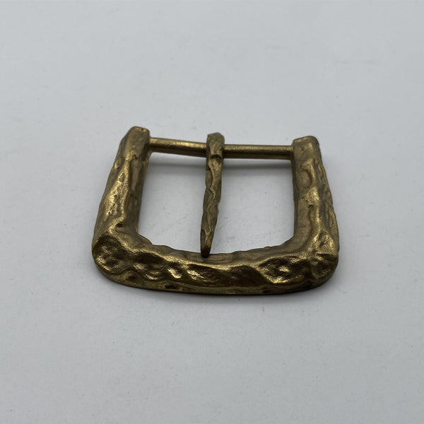 Artisan Distressed Metal Belt Buckle,Retro Hammered Texture  for Men’s Belts