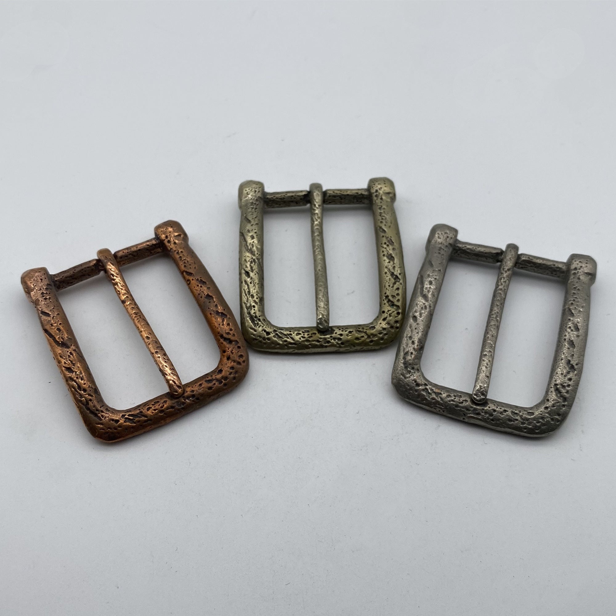 Red Copper Buckle Vintage Buckle Leather Belt Buckle 34.5mm