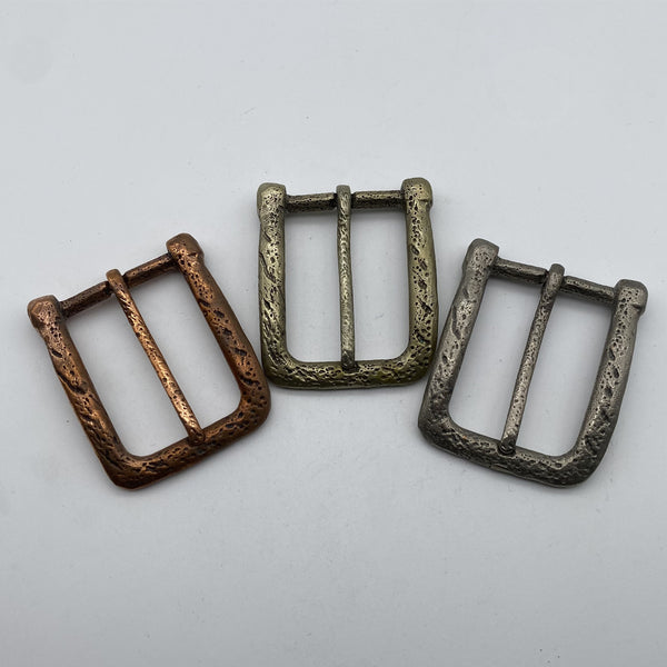 Red Copper Buckle Vintage Buckle Leather Belt Buckle 34.5mm