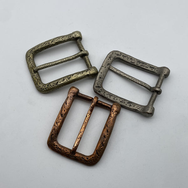 Red Copper Buckle Vintage Buckle Leather Belt Buckle 34.5mm