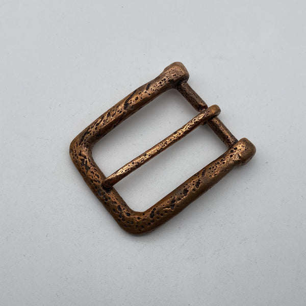 Red Copper Buckle Vintage Buckle Leather Belt Buckle 34.5mm