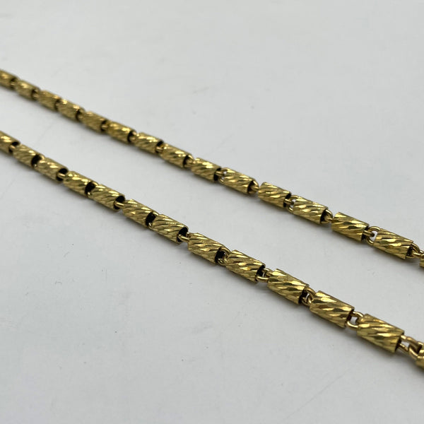 Retro Spiral Brass Chain for Boho, Steampunk & Art Deco Makes