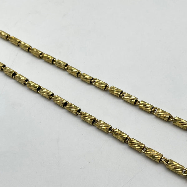 Retro Spiral Brass Chain for Boho, Steampunk & Art Deco Makes