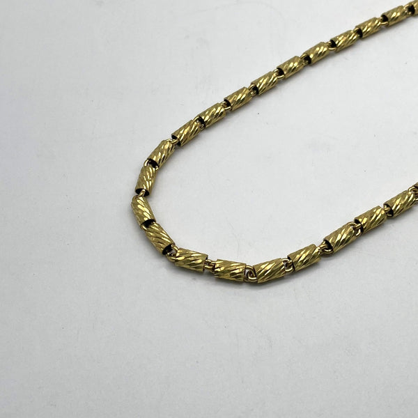 Retro Spiral Brass Chain for Boho, Steampunk & Art Deco Makes