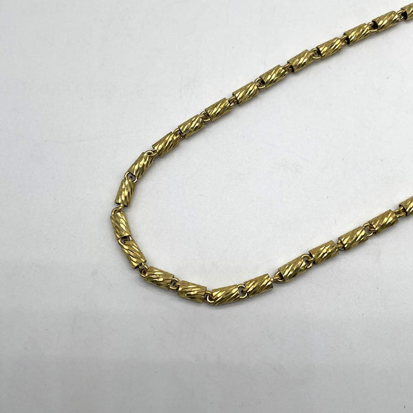 Retro Spiral Brass Chain for Boho, Steampunk & Art Deco Makes