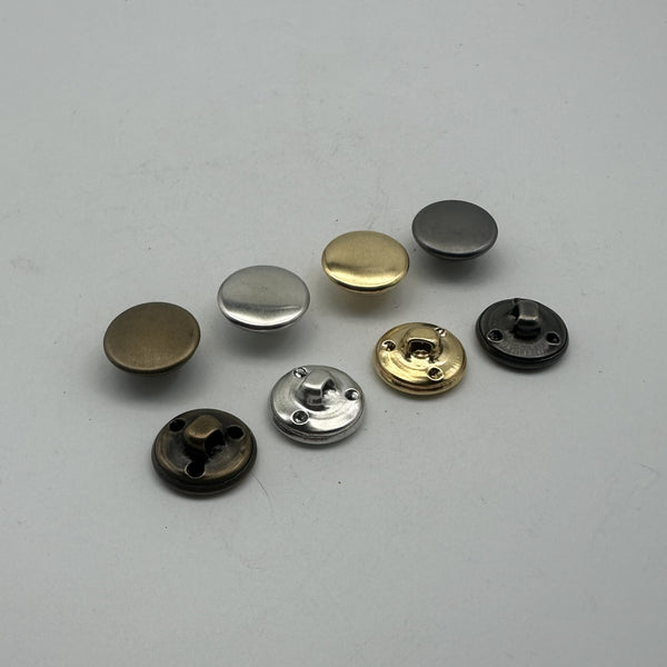 15mm Custom Logo Clothing Buttons,Shank Button,Round Metallic Shank Buttons,Sewing Buttons Personalized Design
