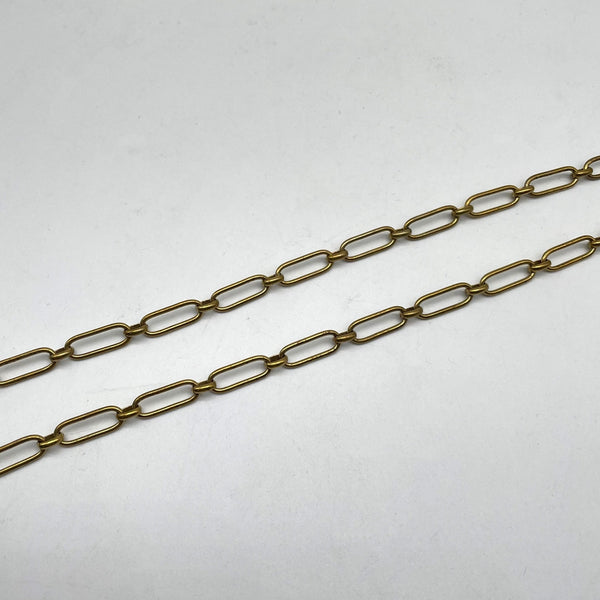  Brass Long Link Chain - DIY Craft