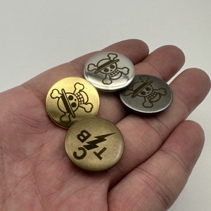 23mm Custom Logo Clothing Buttons,Shank Button,Round Metallic Shank Buttons,Sewing Buttons Personalized Design