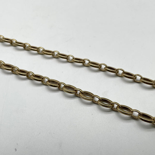 Brass Oval Link Cable Chain - Timeless Boho Jewelry Supply