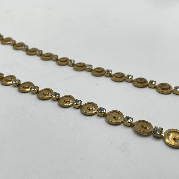 Star and moon gemstone chain