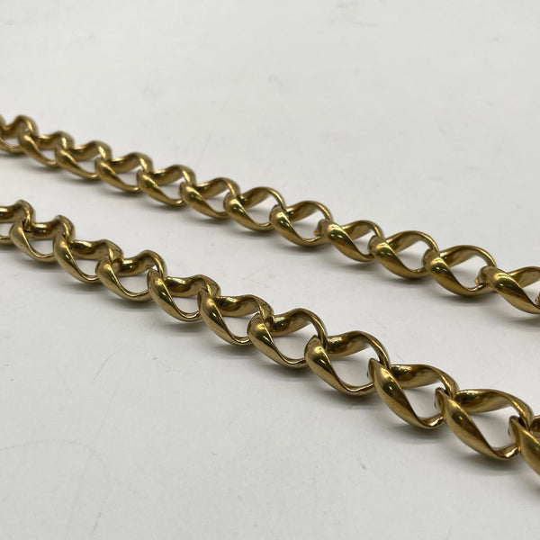 Vintage Gold Chunky Curb Chain