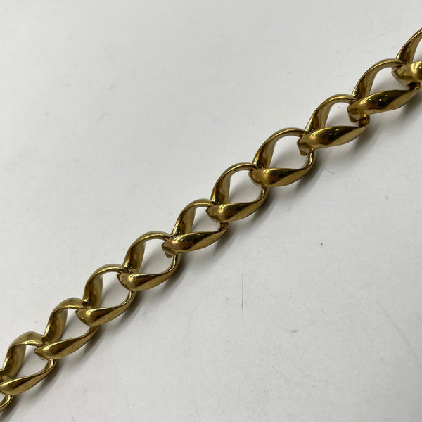 Vintage Gold Chunky Curb Chain