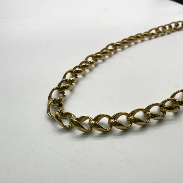 Vintage Gold Chunky Curb Chain