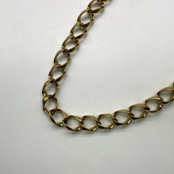 Vintage Gold Chunky Curb Chain