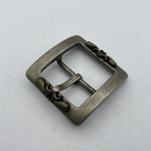 Antique Silver Belt Buckle Copper Casted Leather Strap Buckle Bag Fasten Hardwares