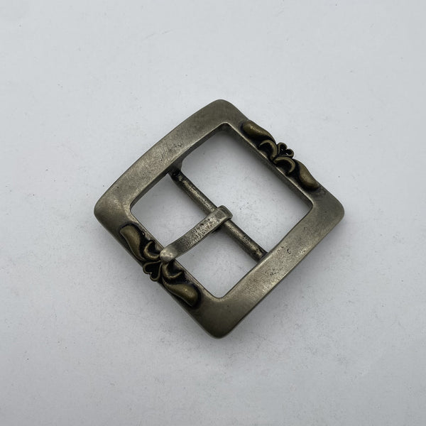 Antique Silver Belt Buckle Copper Casted Leather Strap Buckle Bag Fasten Hardwares