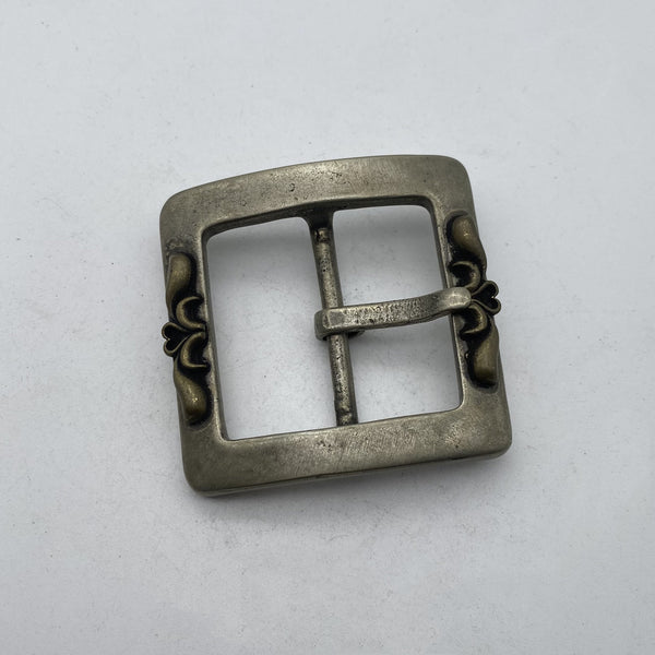 Antique Silver Belt Buckle Copper Casted Leather Strap Buckle Bag Fasten Hardwares