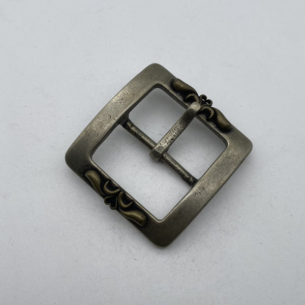 Antique Silver Belt Buckle Copper Casted Leather Strap Buckle Bag Fasten Hardwares