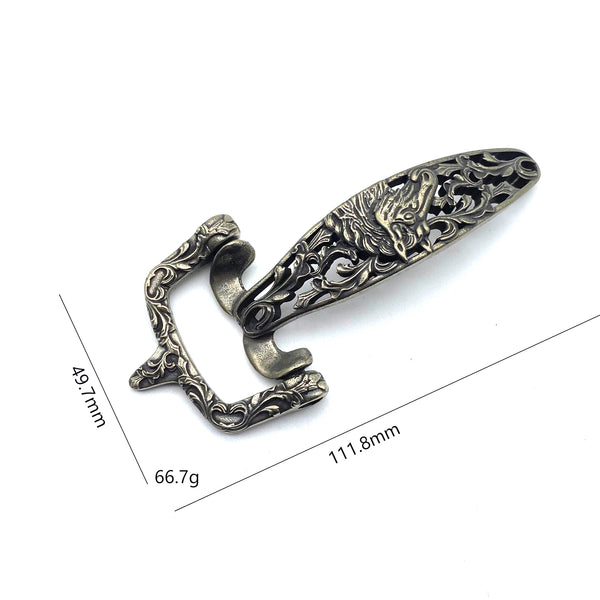 Horse Design Buckle Littleton Cavalry Buckle Cowboy Outfit Belt Buckle