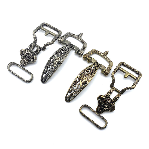 Horse Design Buckle Littleton Cavalry Buckle Cowboy Outfit Belt Buckle