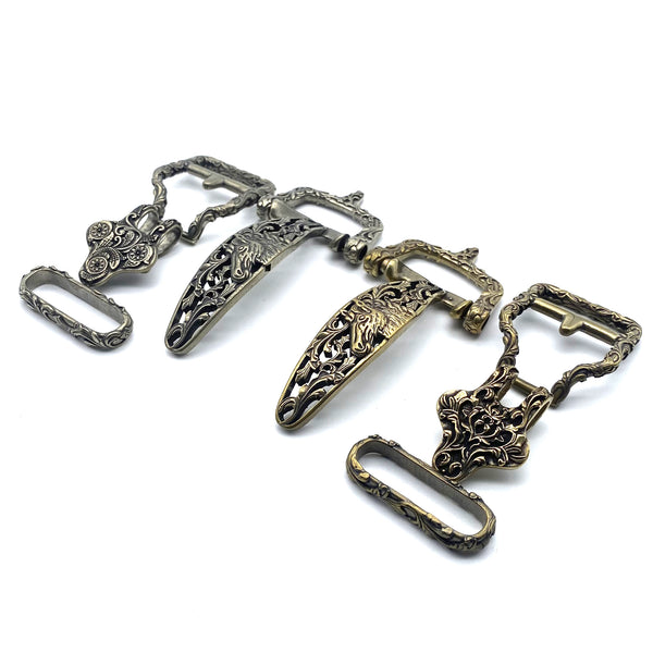 Horse Design Buckle Littleton Cavalry Buckle Cowboy Outfit Belt Buckle