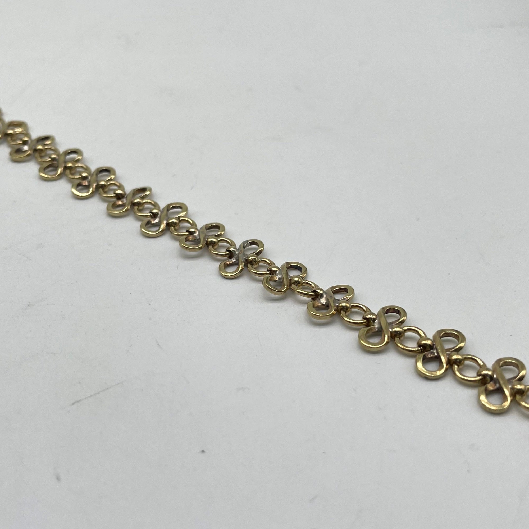 Antique Brass Double Link Chain - Rustic – Metal Field Shop