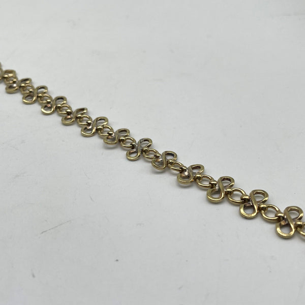 Antique Brass Double Link Chain - Rustic