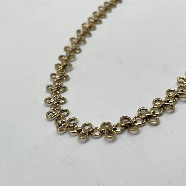 Antique Brass Double Link Chain - Rustic