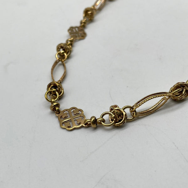 Bohemian Carved Metal Bracelet