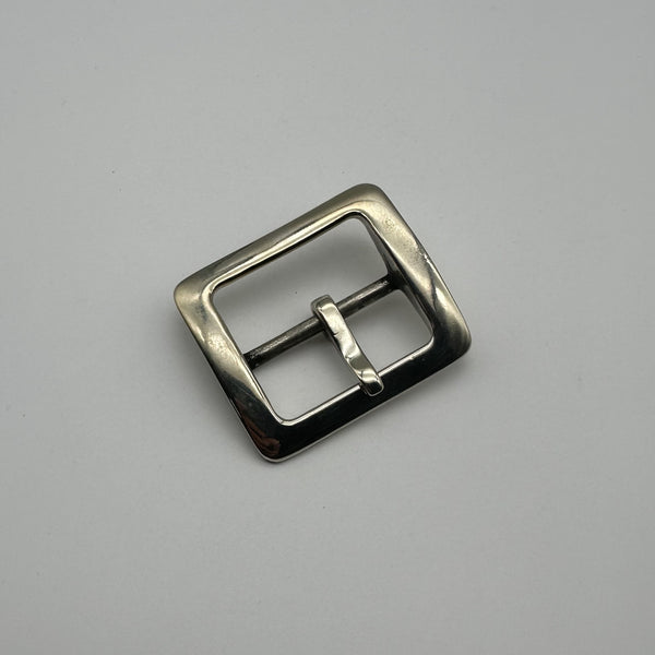 German Silver Belt Buckle Copper Casted Leather Fastener Buckle