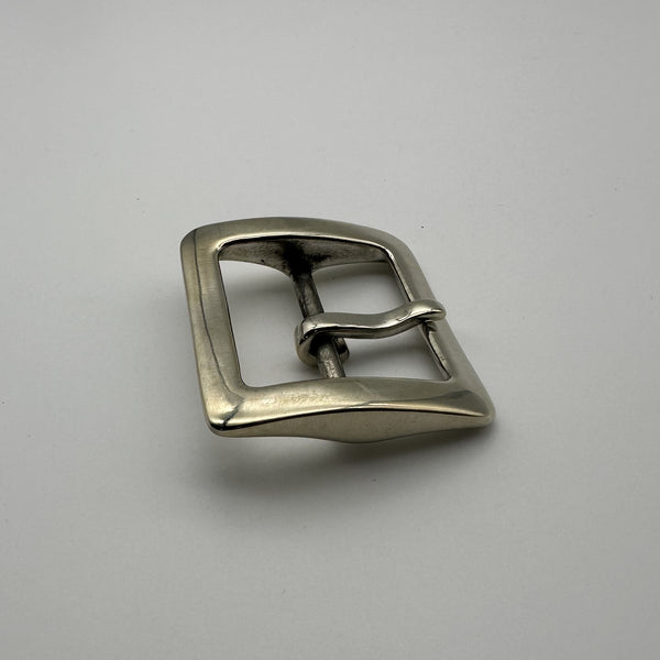 German Silver Belt Buckle Copper Casted Leather Fastener Buckle