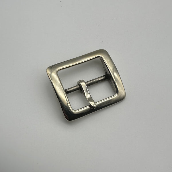 German Silver Belt Buckle Copper Casted Leather Fastener Buckle